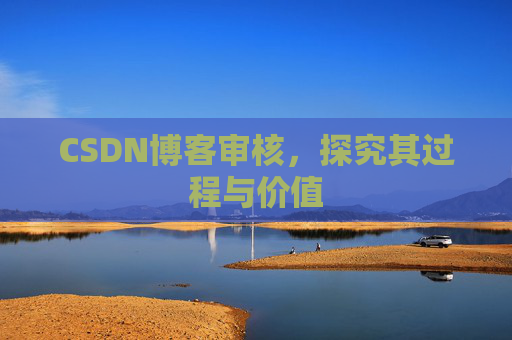 CSDN博客审核,探究其过程与价值
